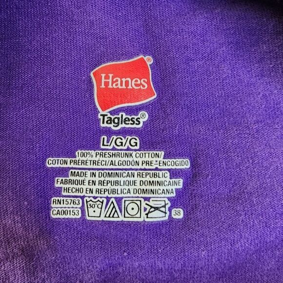 Hanes Pokemon Gengar Purple Tshirt With Graphics Size Large - Picture 4 of 5